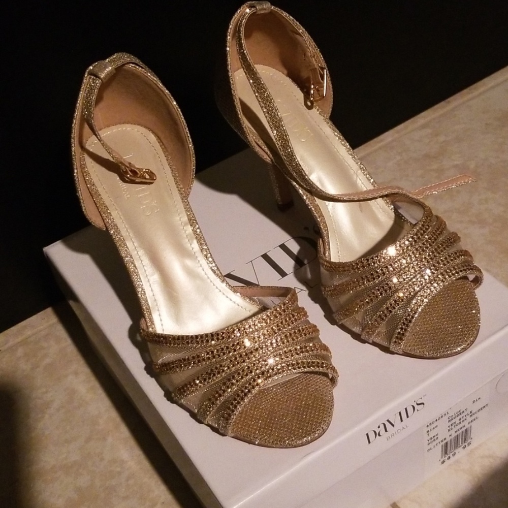 Heels- worn for a wedding